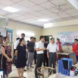 河东区区委书记李建成等辅导冒雨到访ng电子游戏智慧养老调查